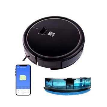 Робот-пилосос зі шваброю, камерою та додатком TUYA SMART Bass Polska BH 10332 BH 10332 фото