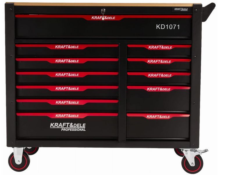 Инструментальный шкаф Kraft&Dele KD1071 с набором инструментов 541 предмет, профессиональный комплект для СТО и мастерской KD1071 фото