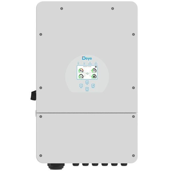 Гибридный инвертор Deye SUN-10K-SG02LP1-EU-AM3, 48 В, 10000 Вт, 1 фаза (бесперебойник, UPS, ИБП) SUN-10K-SG02LP1-EU фото