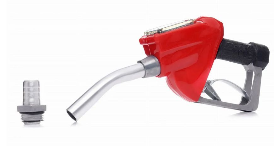 Заправочный пистолет Kraft&Dele KD10581 для перекачивания топлива, с LCD-дисплеем, топливораздаточный пистолет KD10581 фото