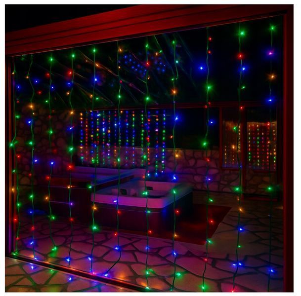 Гирлянда рождественская 500 LED разноцветная LCZ-500-MULT фото