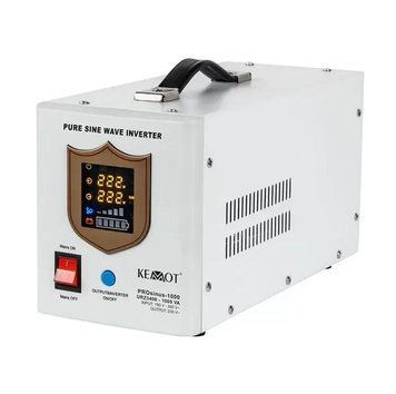 Гібридний ДБЖ/Інвертор Kemot PROsinus-1000 12V 230V 1000VA/700W (URZ3406) URZ3406 фото