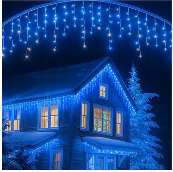 Светодиодный занавес 300 LED синий LKS-300-N LKS-300-N фото