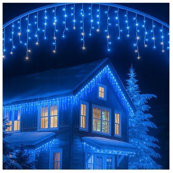 Светодиодный занавес 1000 LED синий LKS-1000-CB LKS-1000-CB фото