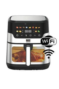 Аерофритюрниця Bass Polska 9 л з оглядовим вікном та Wi-Fi (BH10885) BH 10885 фото