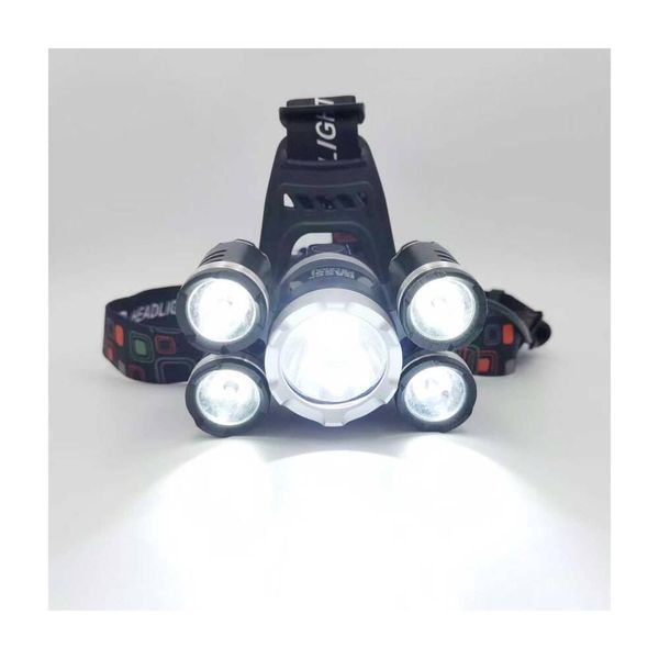 Налобный светодиодный фонарь на 5 LED ламп Bass Polska 5875 5875 фото