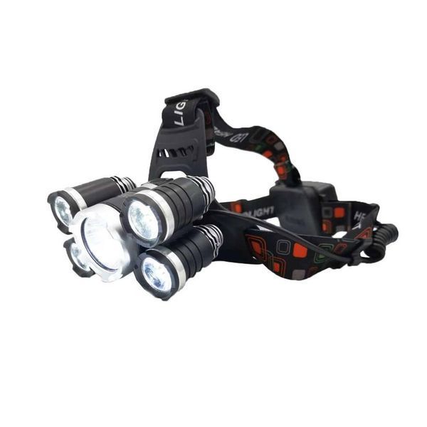Налобный светодиодный фонарь на 5 LED ламп Bass Polska 5875 5875 фото