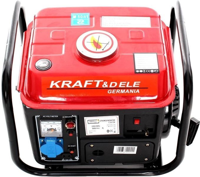 Генератор бензиновый Kraft&Dele KD109 1.2 kw KD109 фото
