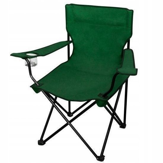 Кресло - туристический стул раскладной для рыбалки и отдыха 50x50x80 cm GardenLine LEZ7167 зеленое LEZ7167 фото