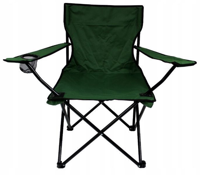 Кресло - туристический стул раскладной для рыбалки и отдыха 50x50x80 cm GardenLine LEZ7167 зеленое LEZ7167 фото