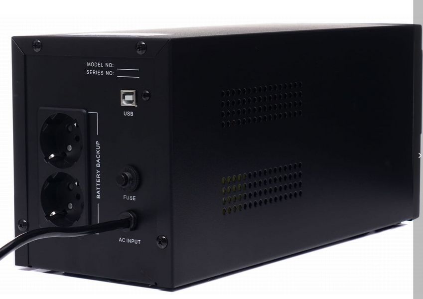 Источник бесперебойного питания (ИБП) Kraft&Dele KD1930 2000VA / 1200Вт, LCD-дисплей, линейно-интерактивный UPS для котла, ПК и KD1930 фото