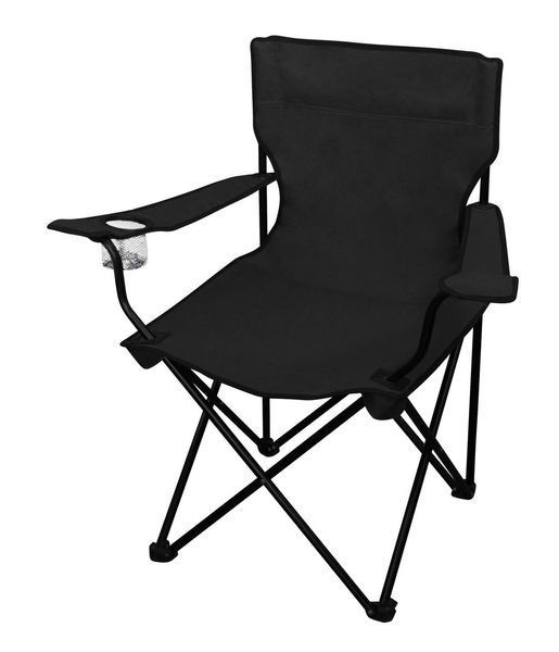 Кресло - туристический стул раскладной для рыбалки и отдыха 50x50x80 cm GardenLine LEZ5880 черное LEZ5880 фото