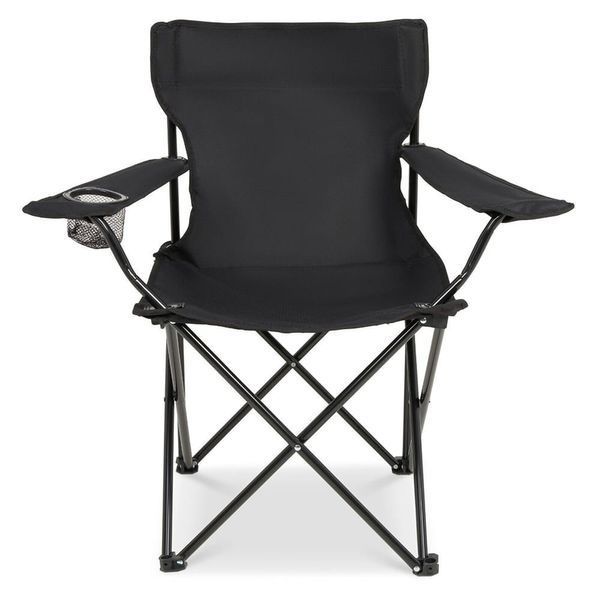 Кресло - туристический стул раскладной для рыбалки и отдыха 50x50x80 cm GardenLine LEZ5880 черное LEZ5880 фото
