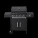 Профессиональный газовый гриль, барбекю, 13 кВт Garden Line BBQ8083 5 горелок (4+1) с боковой горелкой, чугунн BBQ8083 фото 2