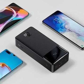 Повербанк Power Bank Baseus Bipow Digital Display 30000mAh 20W Black (PPDML-N01) PPDML-N01 фото