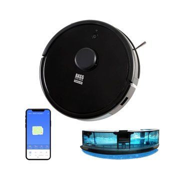 Робот-пилосос зі шваброю, камерою та додатком TUYA SMART Bass Polska BH 10333 BH 10333 фото