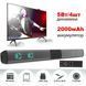 Звуковая панель,колонки,саундбар BS28E с RGB-подсветкой и пультом 20 Вт (Soundbar) Акустика для ТВ или ПК BS28E фото 1